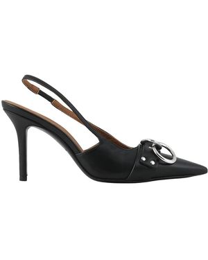 R13 Court Shoes - Black