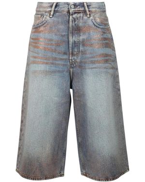 Acne Studios Cropped Jeans - Grigio