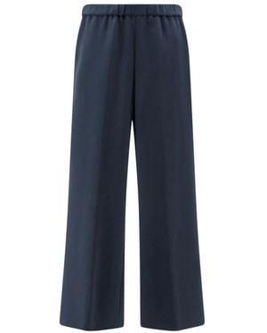 Aspesi Wide Trousers - Azul