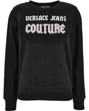 Versace Jeans Couture Sweatshirts - Black