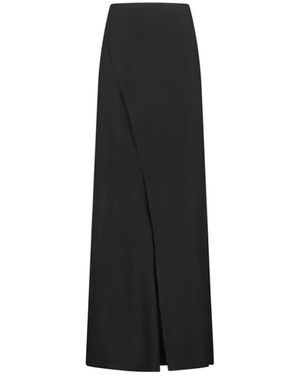 Blumarine Twill Hose Für Stilvolles Aussehen - Schwarz