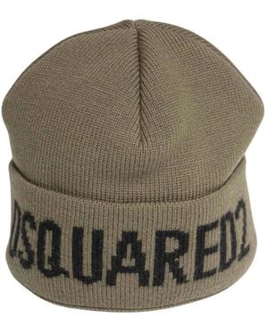 DSquared² Knit Beanie - Grün