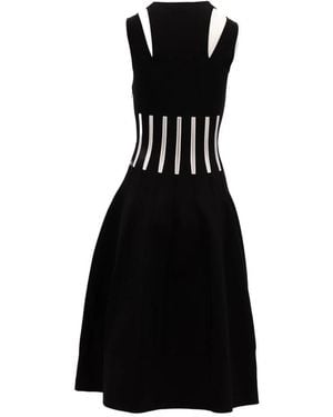 McQueen Midi Dresses - Negro