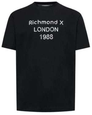 John Richmond T-Shirt Kordis - Zwart