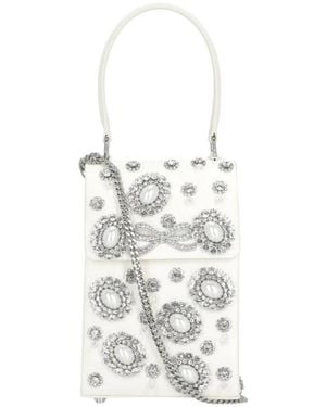 Self-Portrait Mini Bags - Blanco