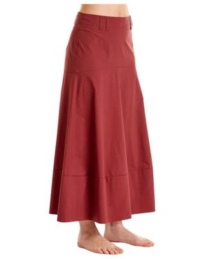 ALESSIA SANTI Maxi Skirts - Red