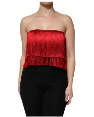 Dolce & Gabbana Sleeveless Tops - Rojo