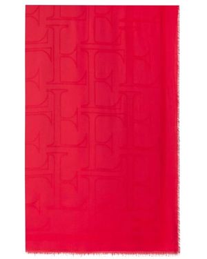 Elisabetta Franchi Winter Scarves - Rojo