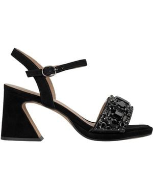 Alma En Pena. High Heel Sandals - Black