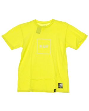 Huf T-Shirts - Yellow