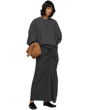 10Days Oversized Baseball Jersey - Zwart