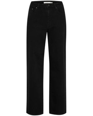 Gestuz Straight Jeans - Black