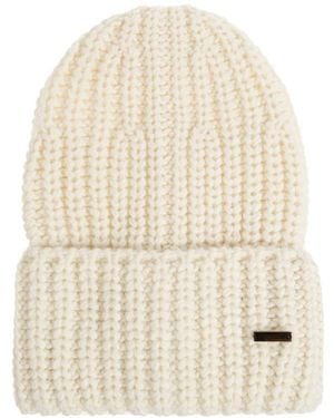 DSquared² Wollmütze Mit Patch - Natur