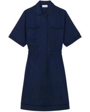 Lacoste Shirt Dresses - Azul