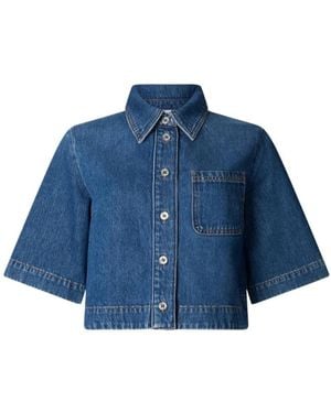 Liu Jo Denim Shirt - Blau