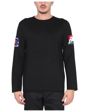 Comme des Garçons Round-Neck Knitwear - Black