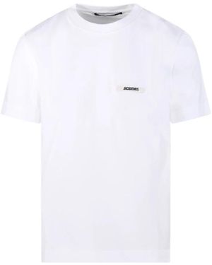 Jacquemus Tops ,Wit ,T-Shirts