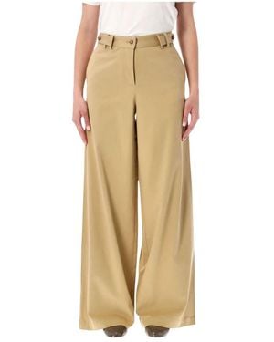 Sessun Wide Pants - Natural