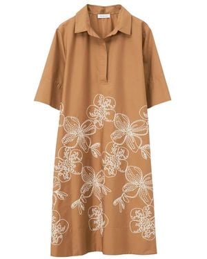 ROSSO35 Short Dresses - Marrón