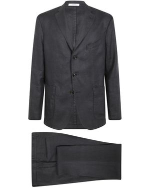 Boglioli Kostuums ,Blauw ,Kostuum Set - Zwart