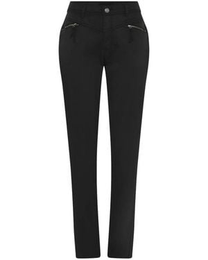 Cro Slim-Fit Trousers - Black