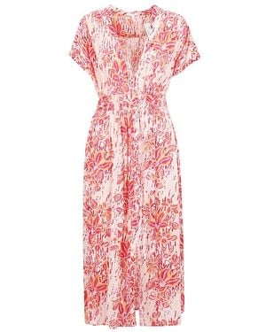 Poupette Midi Dresses - Rosa