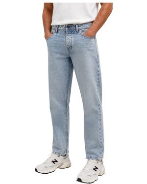 Pure Path Jeans ,Blauw ,Katoen The Aiden Loose Fit Jeans