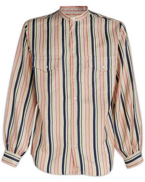Bally Gestreiftes Hemd - Braun