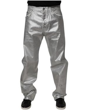 Dolce & Gabbana Loose-Fit Jeans - Grigio