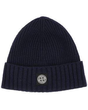 Stone Island Beanies - Blu