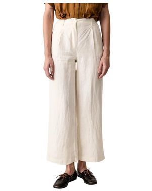 Benetton Wide Trousers - Neutre