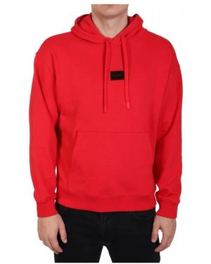 HUGO Hoodies - Red