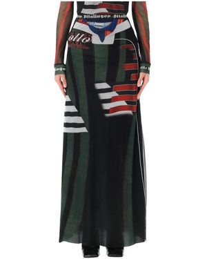 OTTOLINGER Mesh Lange Rok - Zwart
