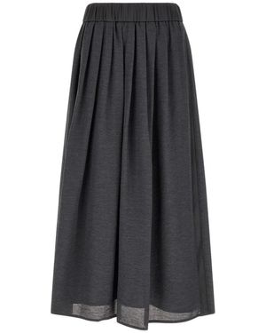 Peserico Midi Skirts - Grey