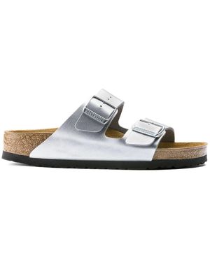 Birkenstock Sliders - White