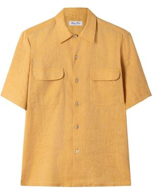 Salvatore Piccolo Short Sleeve Shirts - Jaune