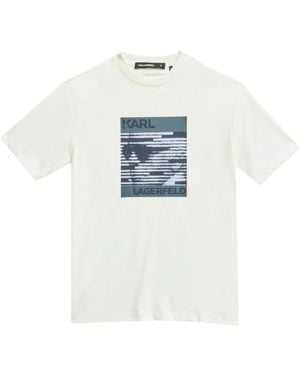 Karl Lagerfeld T-Shirts - Blanc