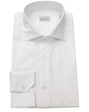 Bagutta Formal Shirts - White