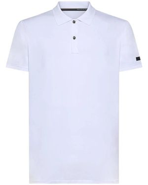 Rrd Tops ,Wit ,Oxford Gdy Polo - Blauw