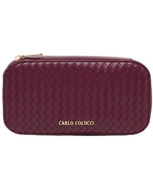 carlo colucci Toilet Bags - Morado
