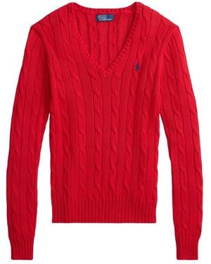 Polo Ralph Lauren V-Neck Knitwear - Rood