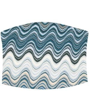 MC2 Saint Barth Sleeveless Tops - Blue