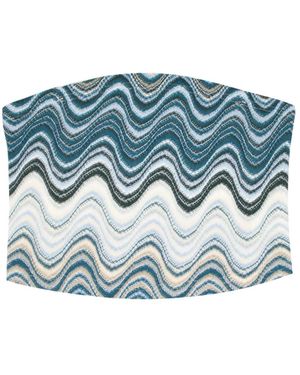 MC2 Saint Barth Sleeveless Tops - Blue