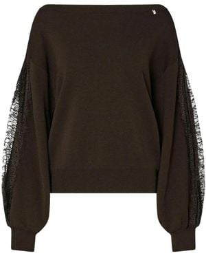 Liu Jo Round-Neck Knitwear - Negro
