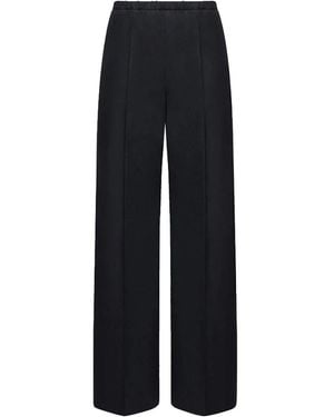 Moncler Wide Trousers - Black