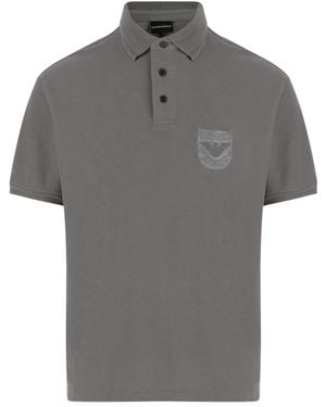 Emporio Armani Polo Shirts - Grigio