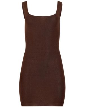 Entire studios Short Dresses - Brown