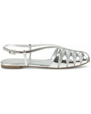 Ferragamo Flat Sandals - Metallic