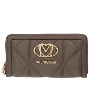 Love Moschino Wallets & Cardholders - Marrone