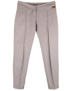 Elisabetta Franchi Wide Trousers - Grey